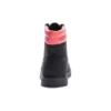 Linden Woods 6 Inch Waterproof Boots “Black Nubuck with Pink”