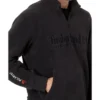 Linear Logo 1/4 Zip Sweatshirt “Black”