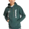 Logo and Back Words Hoodie “Green”