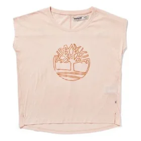 Logo Printing Short Sleeve Pink