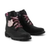 Lucia Way 6 Inch Charm Waterproof Boot “Black Nubuck”