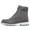 Lucia Way 6 Inch Waterproof Boots “Medium Grey Nubuck”
