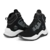 Madbury Side-Zip Waterproof Boot “Black Nubuck”