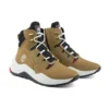 Madbury Side Zip Wide Fit Sneaker Boots “Tan Nubuck”