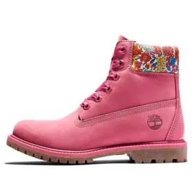 Made With Liberty Fabrics 6 Inch Boots “Pink”