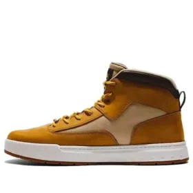 Maple Grove Fabric And Leather Chukka Boot “Wheat”