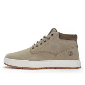 Maple Grove Leather Chukka Boots “Light Taupe Nubuck”