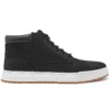 Maple Grove Wide Fit Leather Chukka Boots “Black”
