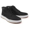 Maple Grove Wide Fit Leather Chukka Boots “Black”