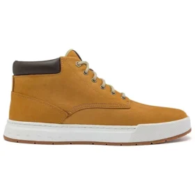Maple Grove Wide Fit Leather Chukka Boots “Wheat”
