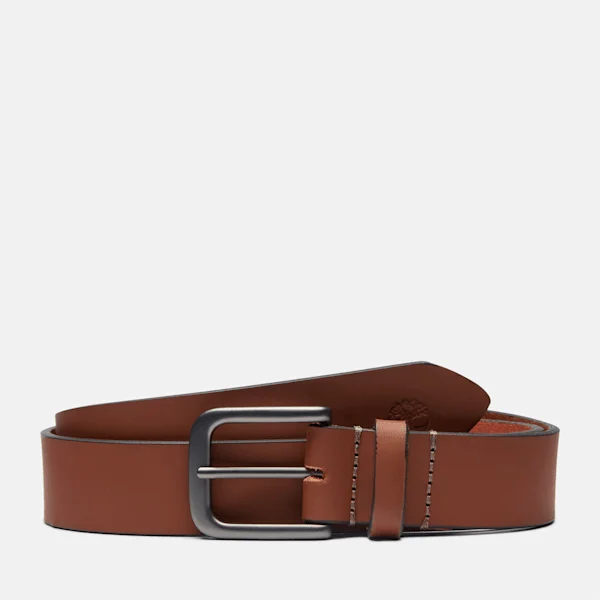 Men’s 35Mm Classic Jean Belt Brown Leather Men’s 35Mm Classic Jean Belt Brown Leather
