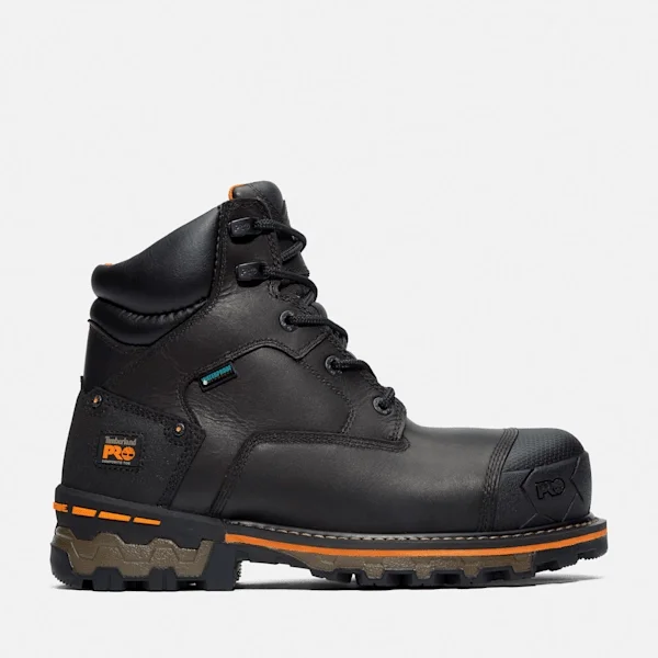 Men’s Boondock 6-Inch Composite Toe Work Boots – Black Men’s Boondock 6-Inch Composite Toe Work Boots – Black