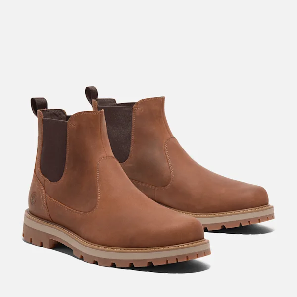 Men’s Britton Road Mid Chelsea Boots – Rust Full-Grain Men’s Britton Road Mid Chelsea Boots – Rust Full-Grain