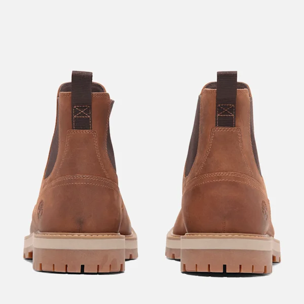 Men’s Britton Road Mid Chelsea Boots – Rust Full-Grain Men’s Britton Road Mid Chelsea Boots – Rust Full-Grain