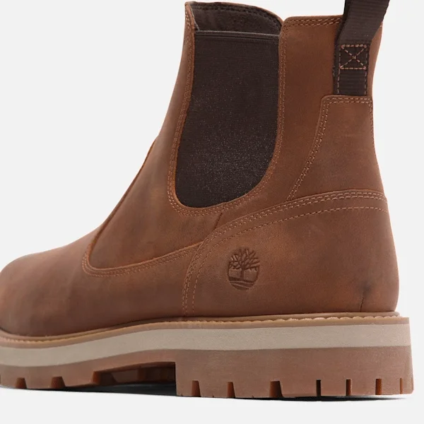 Men’s Britton Road Mid Chelsea Boots – Rust Full-Grain Men’s Britton Road Mid Chelsea Boots – Rust Full-Grain