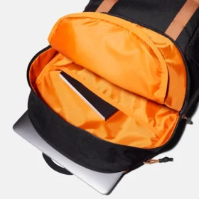 Men’s Calverton Backpack in Black with Logo