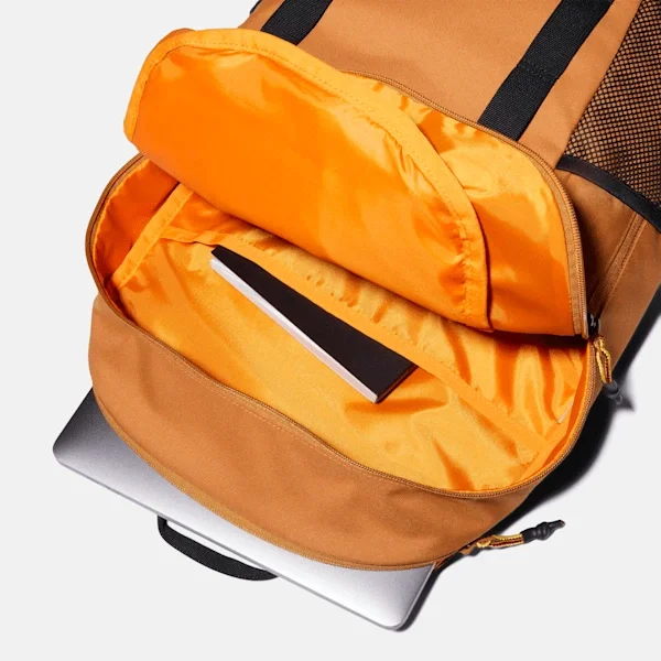 Men’s Calverton Backpack in Wheat with Logo Men’s Calverton Backpack in Wheat with Logo