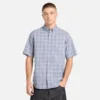 Men’s Checkered Poplin Short-Sleeve Shirt Men’s Checkered Poplin Short-Sleeve Shirt