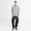 Men’s Checkered Poplin Short-Sleeve Shirt Men’s Checkered Poplin Short-Sleeve Shirt