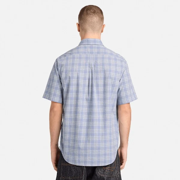 Men’s Checkered Poplin Short-Sleeve Shirt Men’s Checkered Poplin Short-Sleeve Shirt