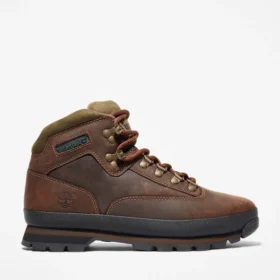 Men’s Euro Hiker Leather Boots – Brown