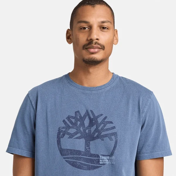 Men’s Garment Dyed Logo Graphic T-Shirt Men’s Garment Dyed Logo Graphic T-Shirt