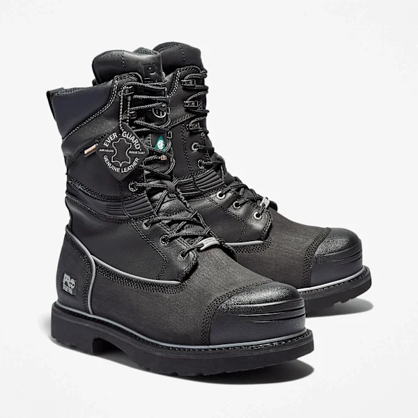 Men’s Gravel Pit Met Guard Steel Toe Waterproof Work Boot Men’s Gravel Pit Met Guard Steel Toe Waterproof Work Boot