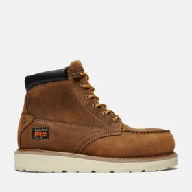 Men’s Gridworks 6-Inch Alloy Toe Work Boots – Golden Brown