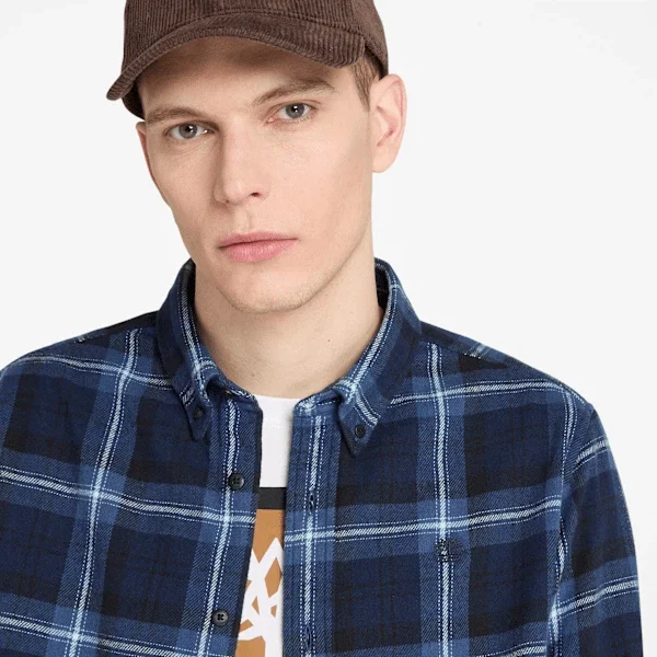 Men’s Midweight Flannel Checkered Shirt Men’s Midweight Flannel Checkered Shirt