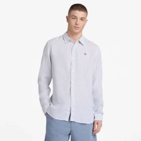 Men’s Mill Brook Regular Fit Linen Shirt