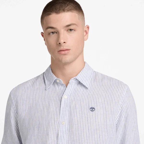 Men’s Mill Brook Regular Fit Linen Shirt Men’s Mill Brook Regular Fit Linen Shirt