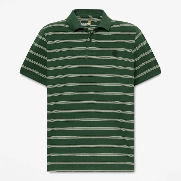 Men’s Millers River Striped Short-Sleeve Polo Men’s Millers River Striped Short-Sleeve Polo