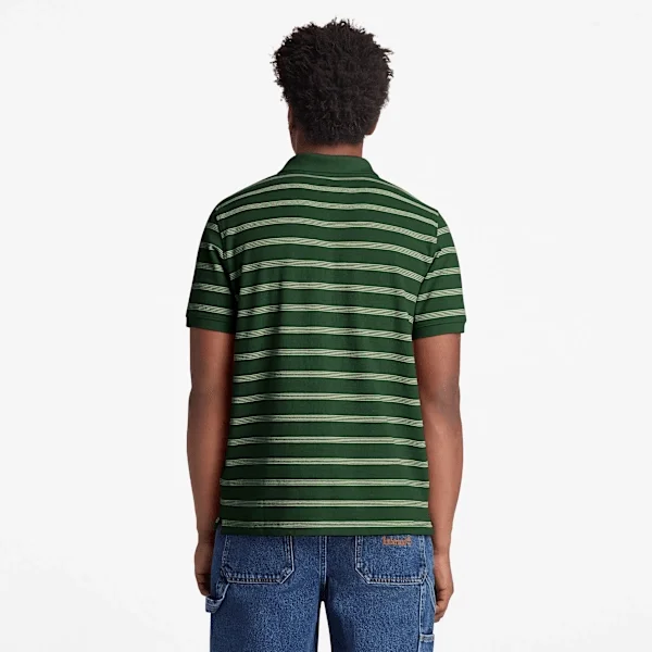 Men’s Millers River Striped Short-Sleeve Polo Men’s Millers River Striped Short-Sleeve Polo