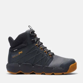 Men’s Morphix 6-Inch Comp-Toe Work Boots – Charcoal/Wheat