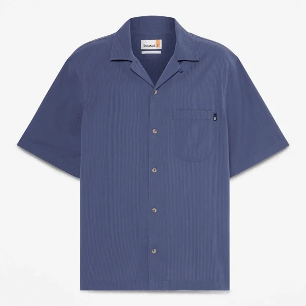 Men’s Short-Sleeve Seersucker Resort Shirt Men’s Short-Sleeve Seersucker Resort Shirt