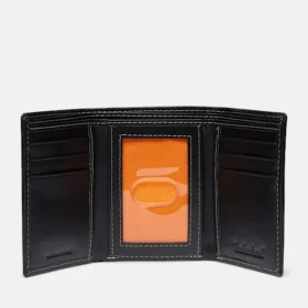 Men’s Smooth Leather Trifold Wallet