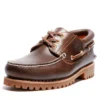 Men’s Timberland® Authentic 3-Eye Lug Handsewn Boat Shoe