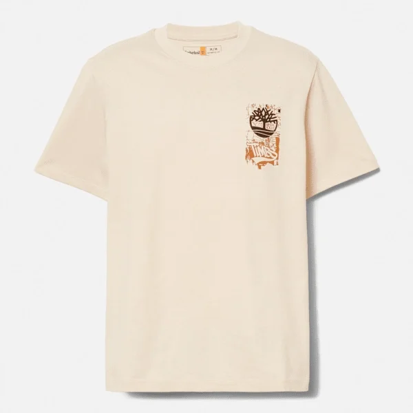 Men’s Timberland® Brand Carrier Slogan Back Graphic T-Shirt Men’s Timberland® Brand Carrier Slogan Back Graphic T-Shirt