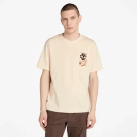 Men’s Timberland® Brand Carrier Slogan Back Graphic T-Shirt