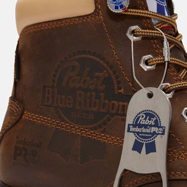 Men’s Timberland Pro® and Pabst Blue Ribbon Gridworks 6 Soft Toe Waterproof Work Boot Men’s Timberland Pro® and Pabst Blue Ribbon Gridworks 6 Soft Toe Waterproof Work Boot