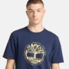 Men’s Tree Logo Lake House Graphic T-Shirt Men’s Tree Logo Lake House Graphic T-Shirt