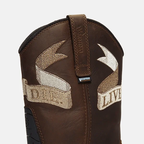 Men’s True Grit Live Free or Die Pull-On Soft Toe Waterproof Work Boot Men’s True Grit Live Free or Die Pull-On Soft Toe Waterproof Work Boot