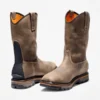 Men’s True Grit Pull-On Waterproof Work Boots – Coffee Men’s True Grit Pull-On Waterproof Work Boots – Coffee