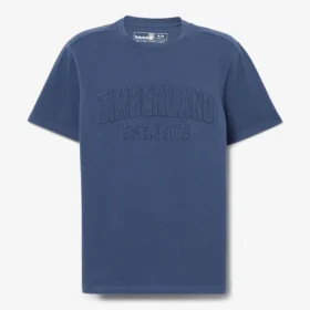 Men’s Washed Embroidered Logo T-Shirt