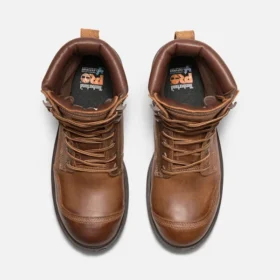 Men’s Whitman 8-Inch Composite Toe Work Boots – Brown