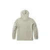 Mixed Media Garment Dye Hoodie “Island Fossil”