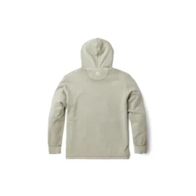 Mixed Media Garment Dye Hoodie “Island Fossil”
