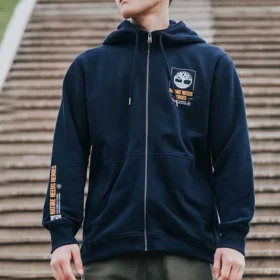 Nature Needs Heroes Full Zip Jacket “Navy”