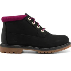 Nellie Chukka Waterproof Boot “Black Pink”