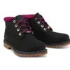 Nellie Chukka Waterproof Boot “Black Pink”